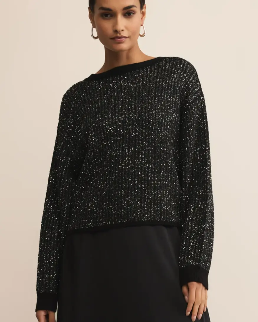 Z-Supply Gleam Sequin Sweater