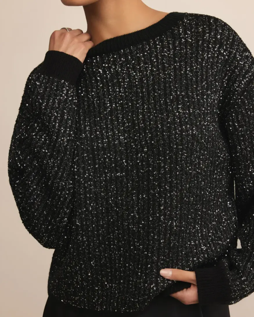 Z-Supply Gleam Sequin Sweater