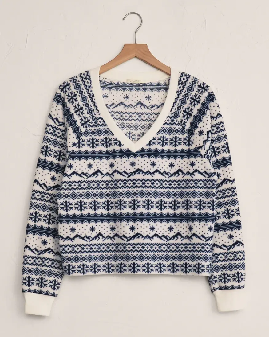 Z-Supply Slopes Fairisle LS Top