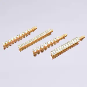 Metal Rhinestones Assorted Bobby Pins