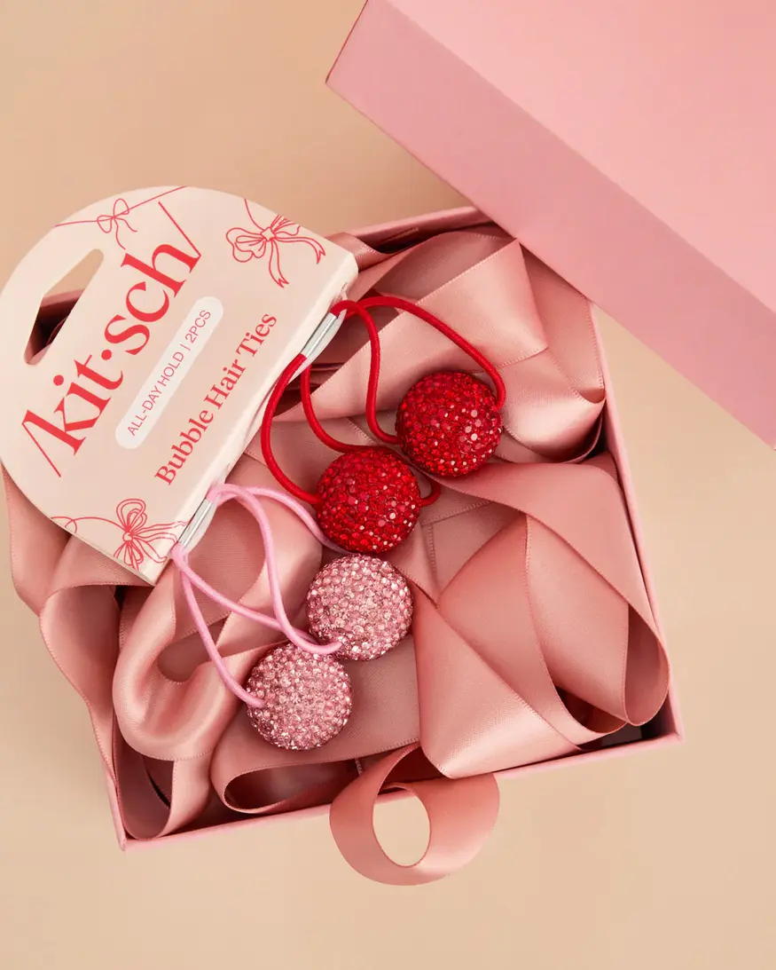 Holiday Bubble Hair Ties