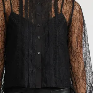 Lucy Paris Lizette LS Lace Top