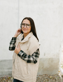 Rino & Pelle Caitlin Quilted Cape