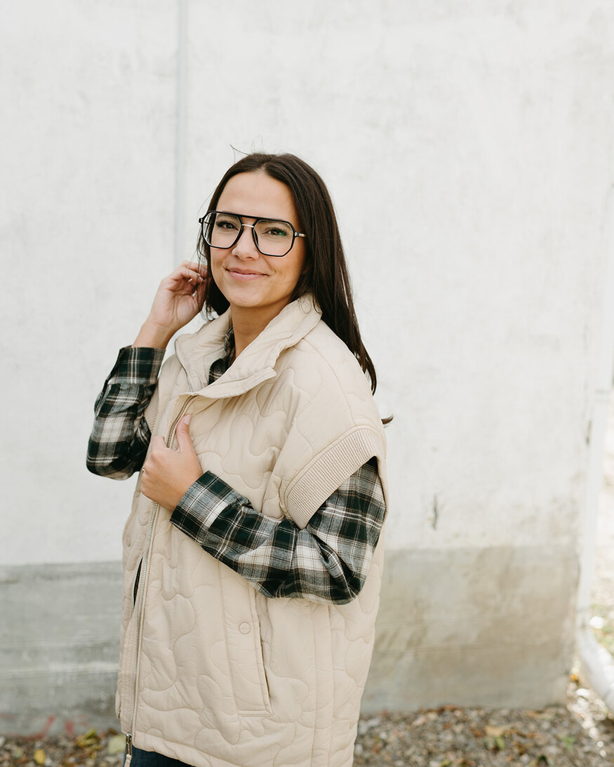 Rino & Pelle Caitlin Quilted Cape