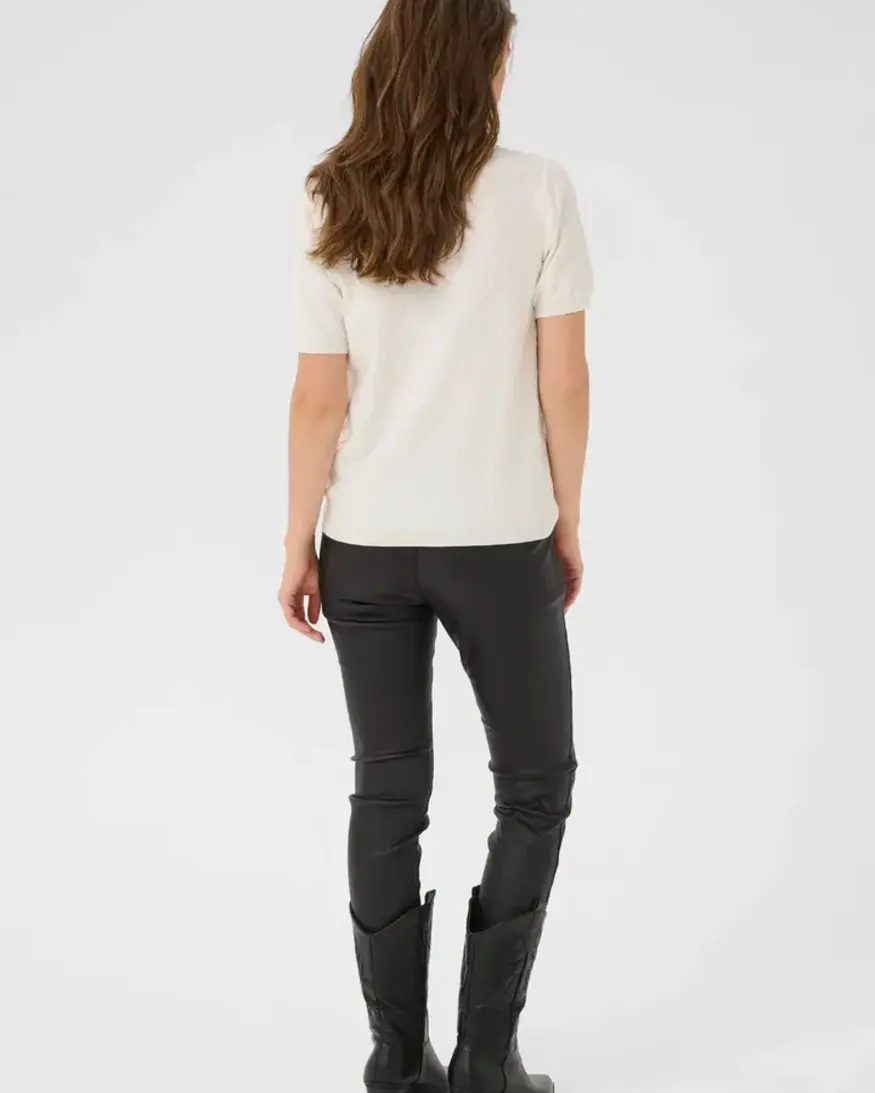 Cream Hanis Knit Pullover