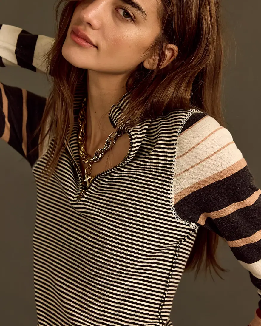 Free People Avery Zip Up