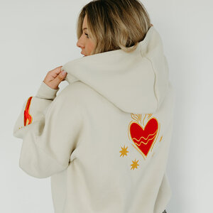 Girl Dangerous Nudie Oversized  Hoodie