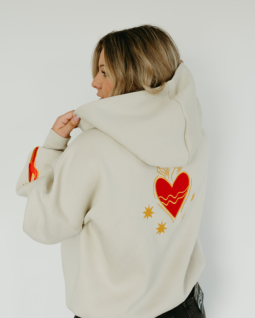 Girl Dangerous Nudie Oversized  Hoodie