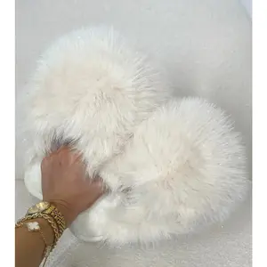 Oversized Fluffy Slippers