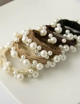 Pearl Hair Tie Set (5)