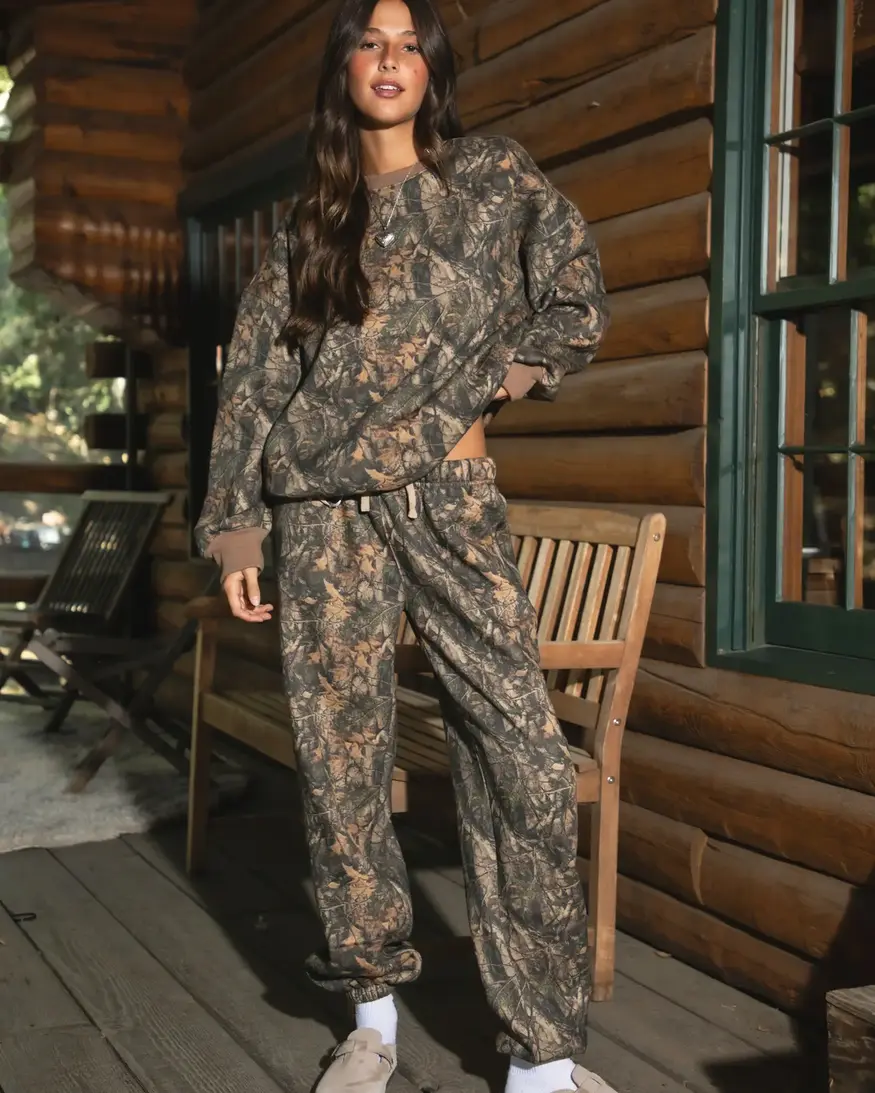 Woodland Camo Sweatpant