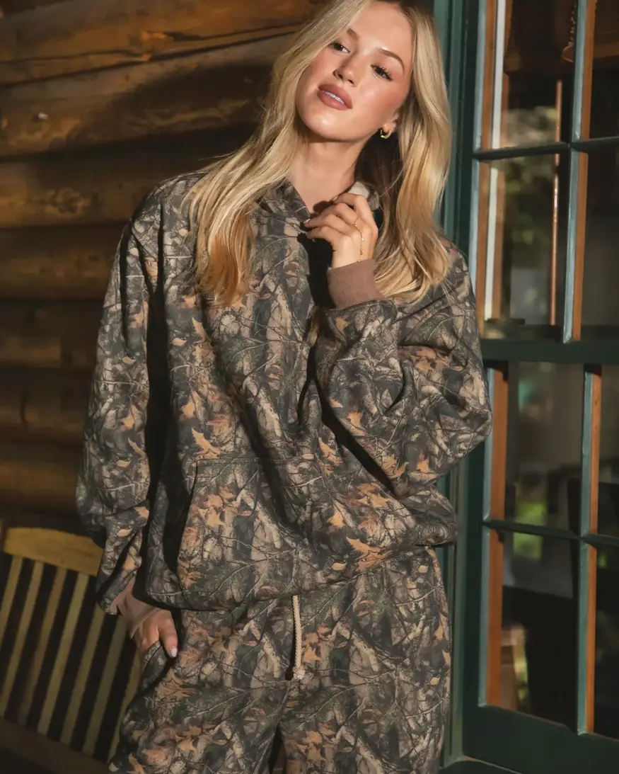 Woodland Camo Hoodie