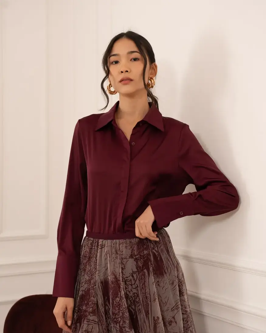 Lea Satin Shirt