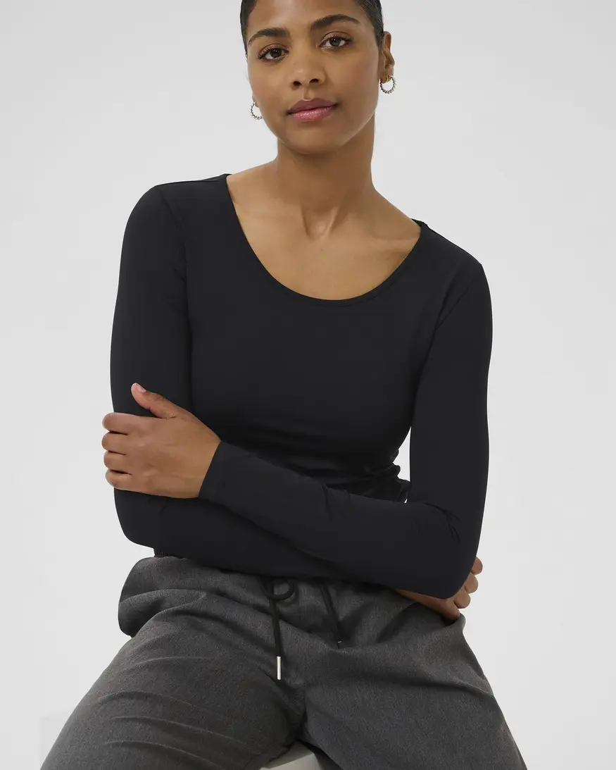 Kaffe Arina LS T-Shirt