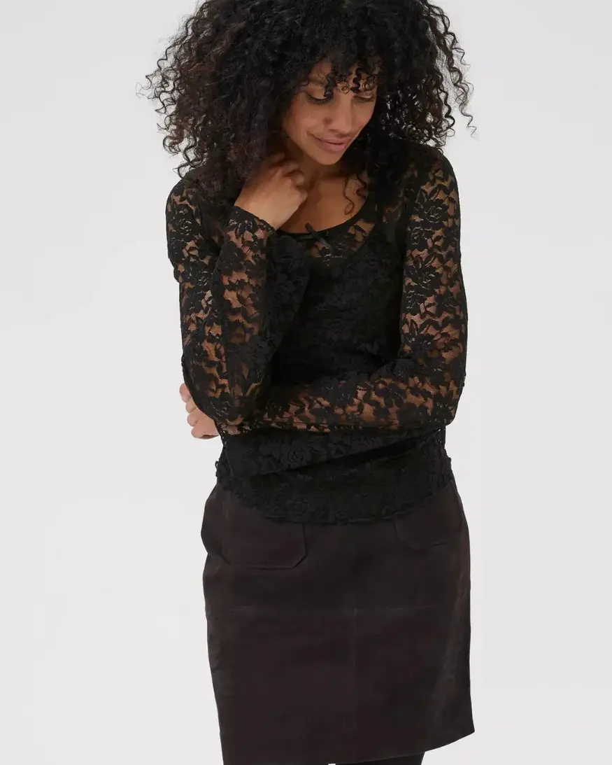 Kaffe Merian Lace Tee