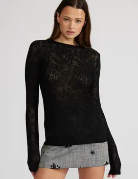 Lucy Paris Mesa Lace Top