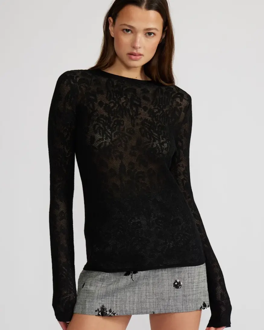 Lucy Paris Mesa Lace Top