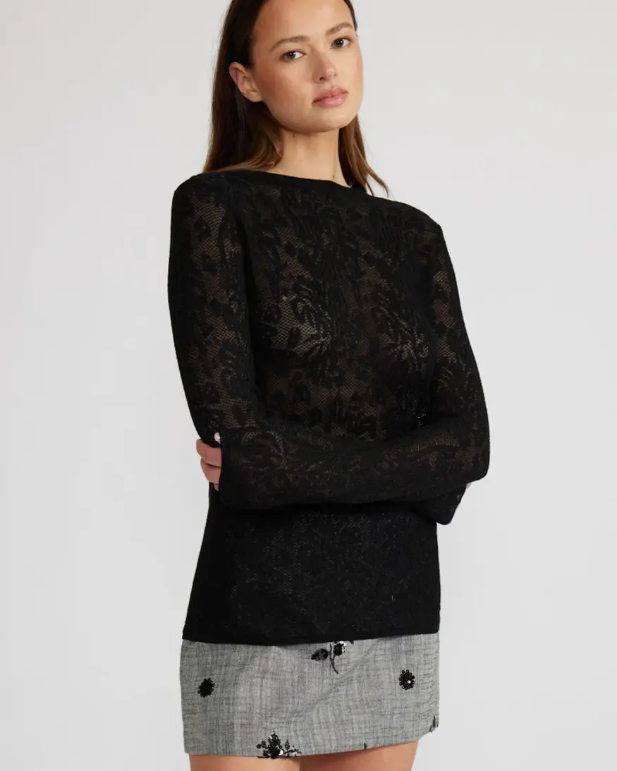 Lucy Paris Mesa Lace Top