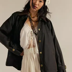 Free People Cori Waxed Jacket