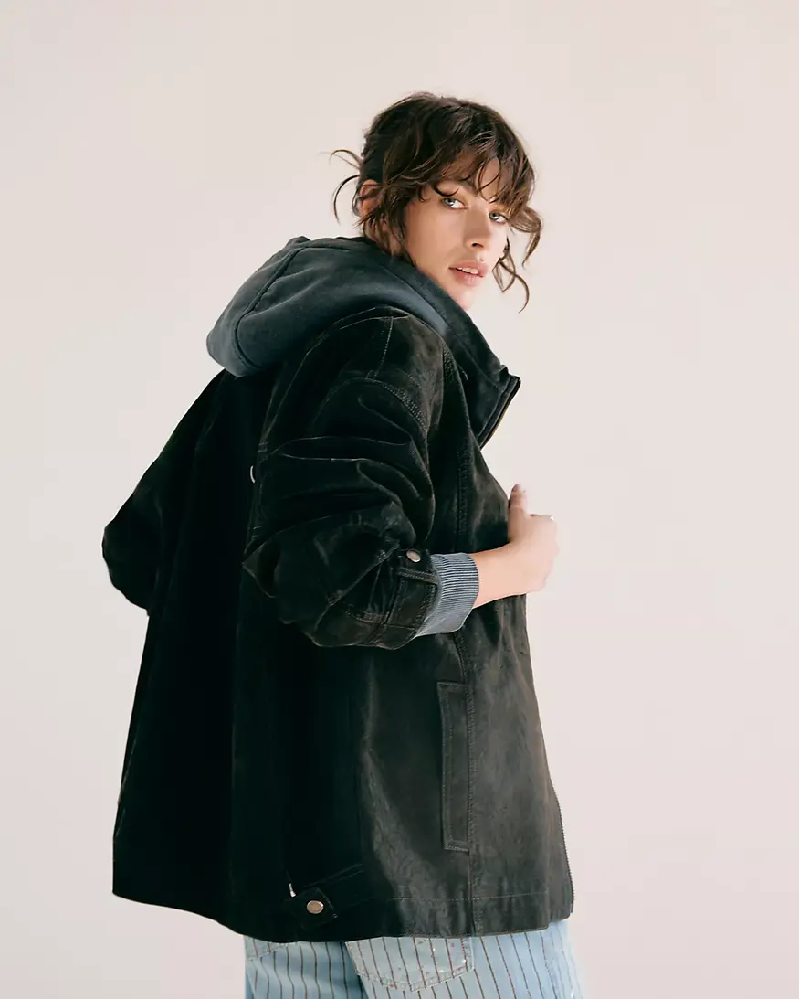 Free People Cori Waxed Jacket