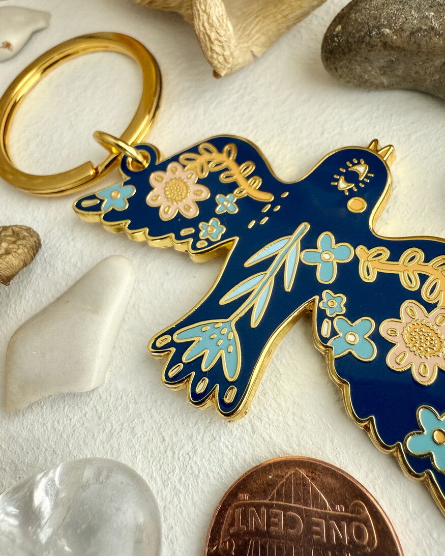Freya Bird Keychain