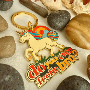 Frolic Unicorn Keychain