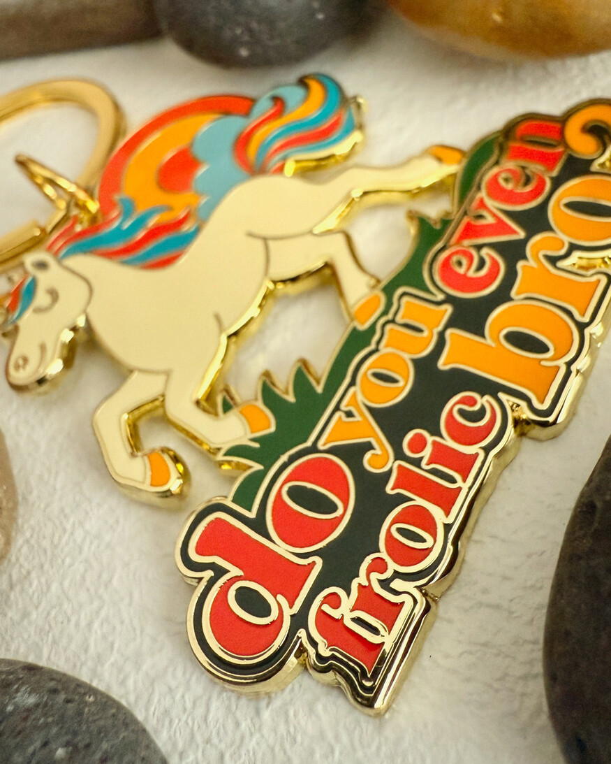 Frolic Unicorn Keychain