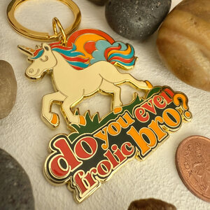 Frolic Unicorn Keychain
