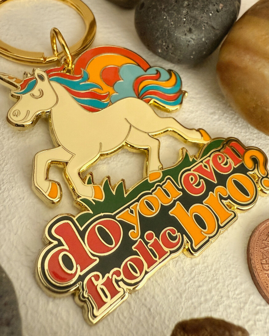 Frolic Unicorn Keychain