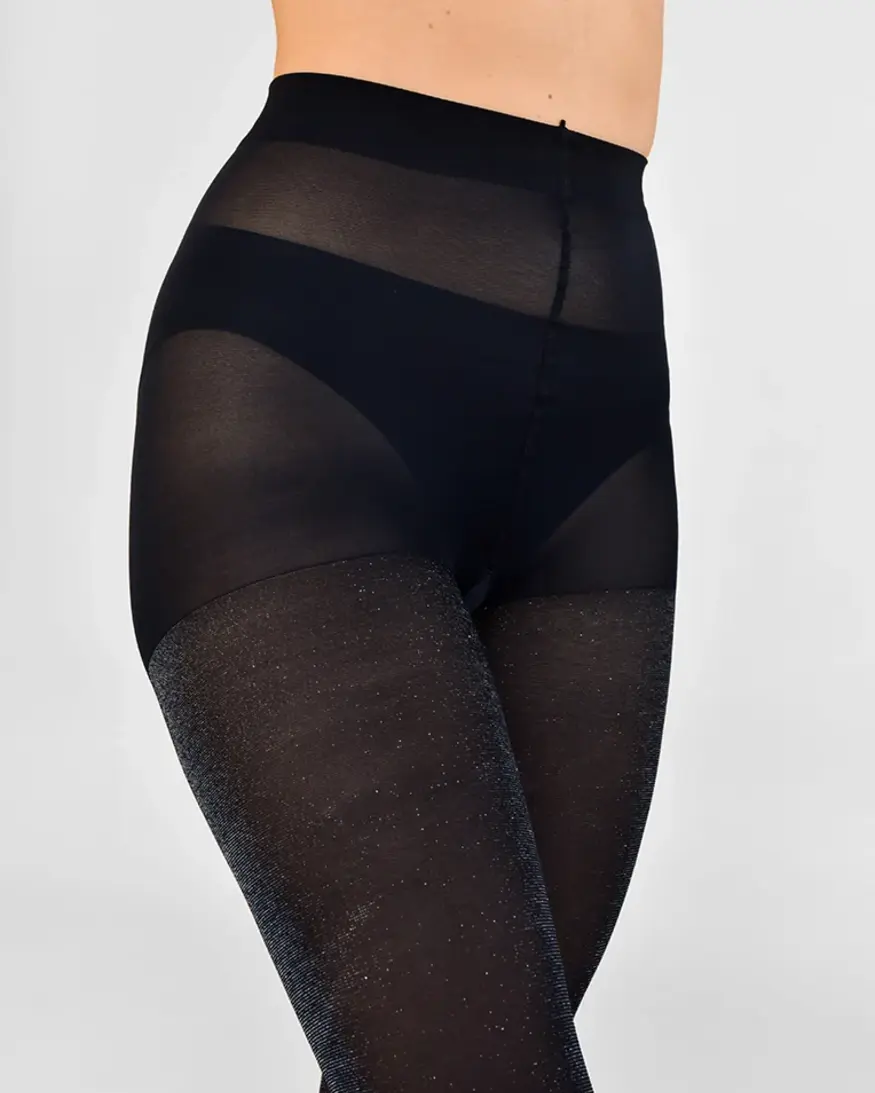 From Rachel Silver Glitter Tights