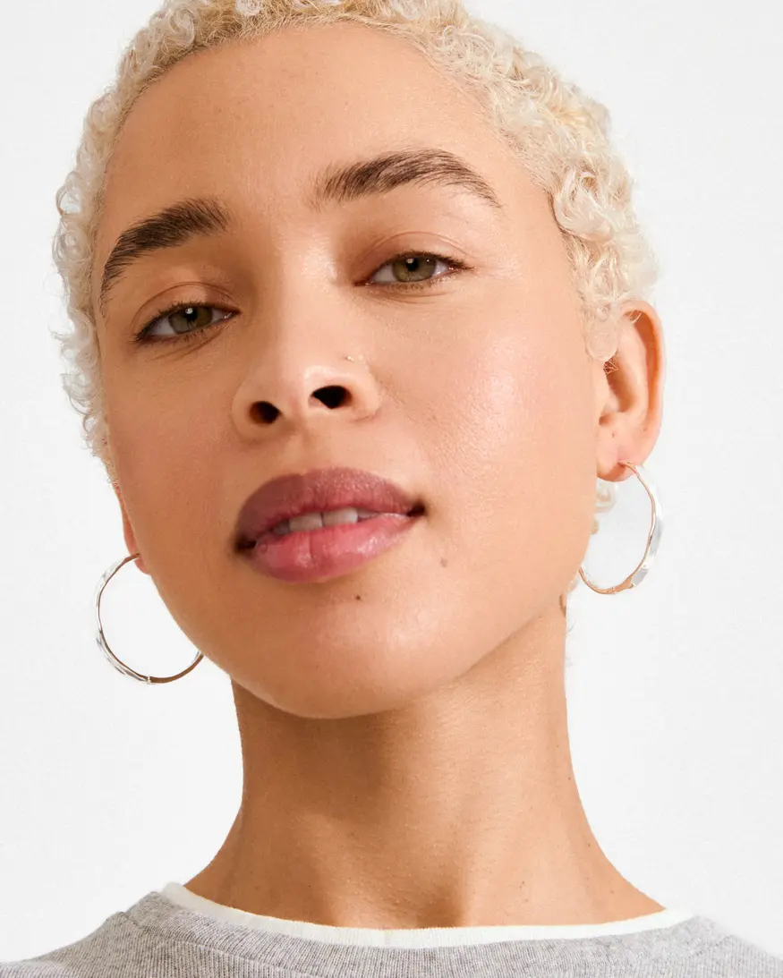 Pilgrim Ember Large Hoop