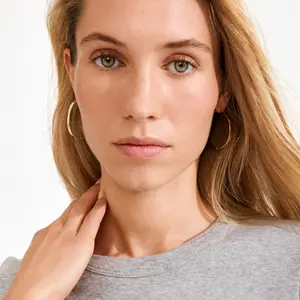 Pilgrim Ember Large Hoop