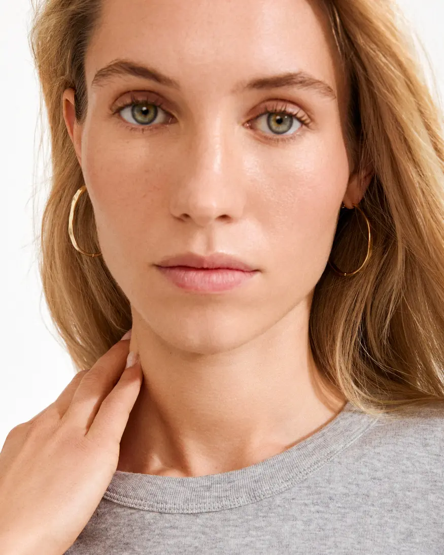 Pilgrim Ember Large Hoop