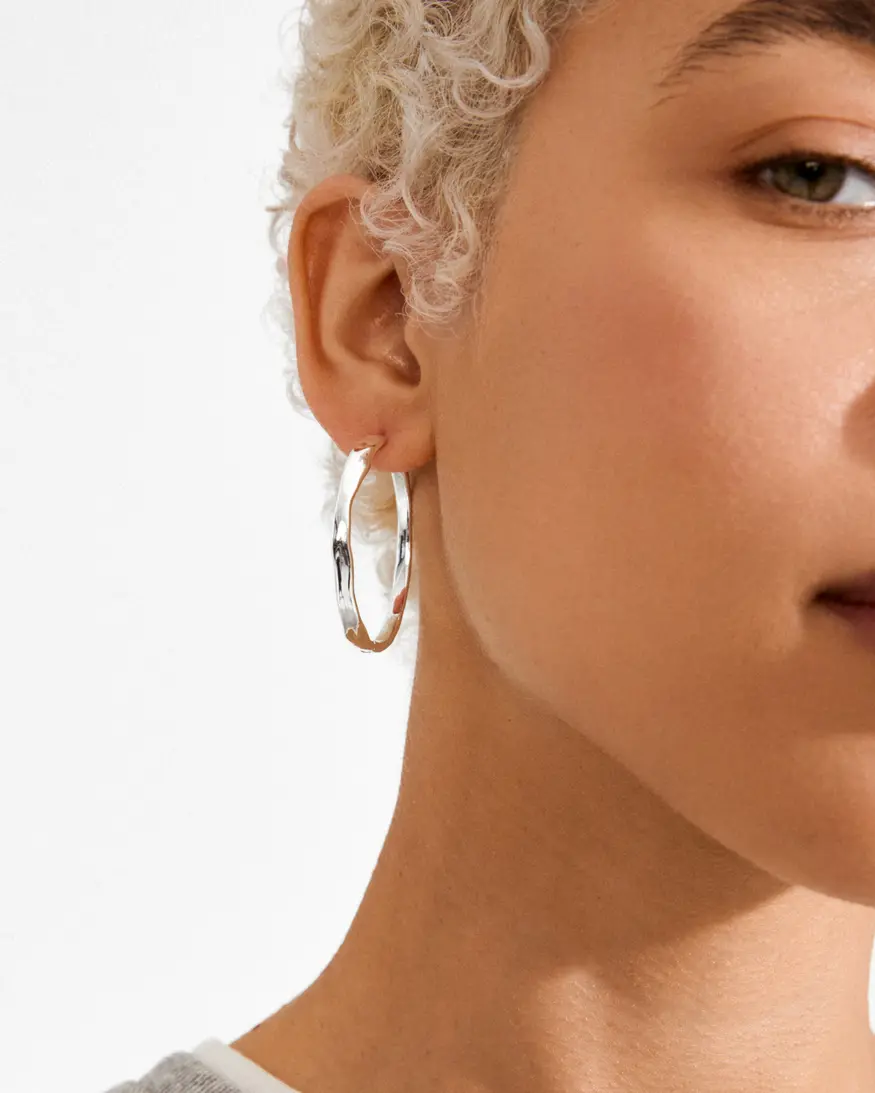 Pilgrim Ember Large Hoop