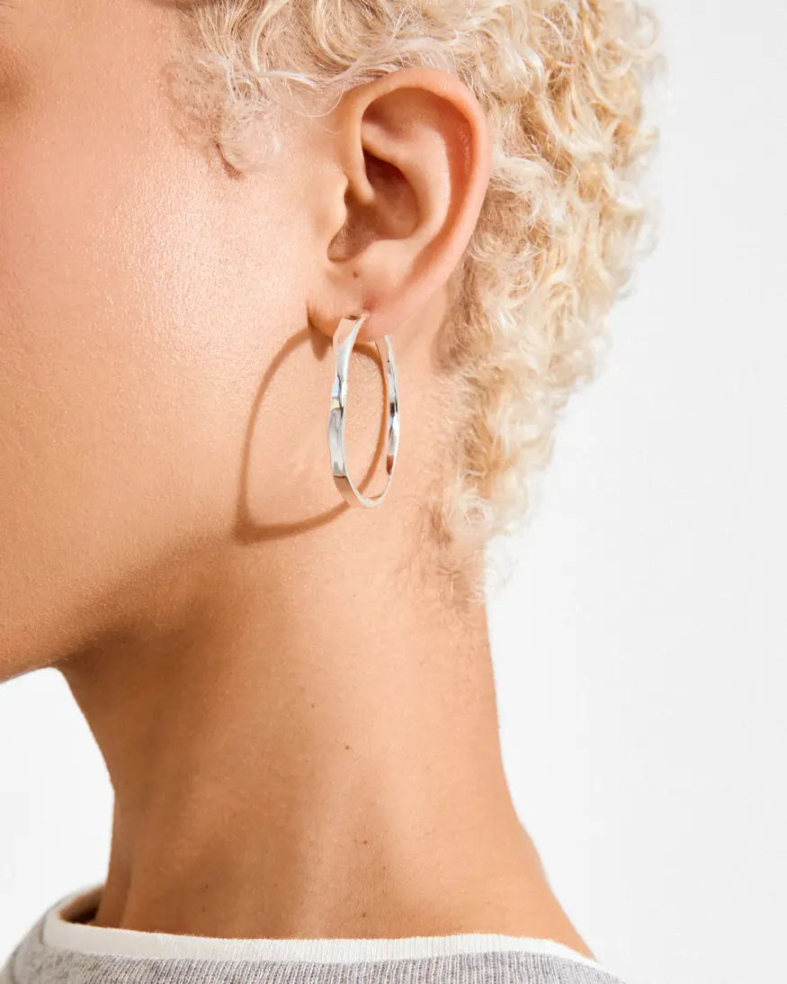 Pilgrim Ember Large Hoop