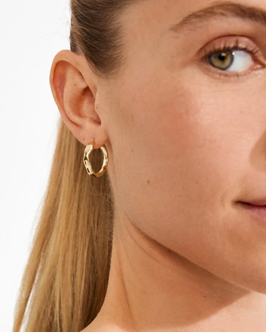 Pilgrim Ember Small Hoop