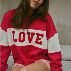 Z-Supply Oversized Love Sweatshirt