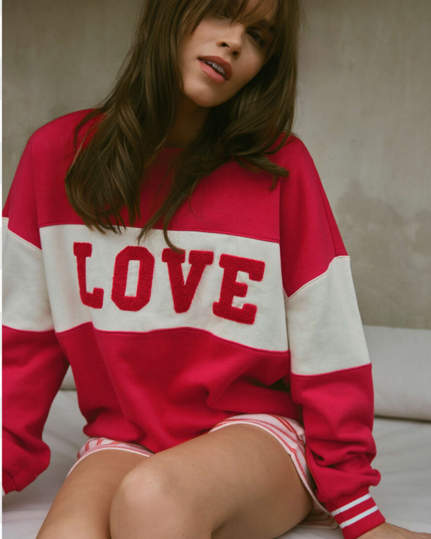 Z-Supply Oversized Love Sweatshirt