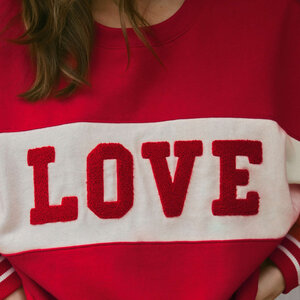 Z-Supply Oversized Love Sweatshirt