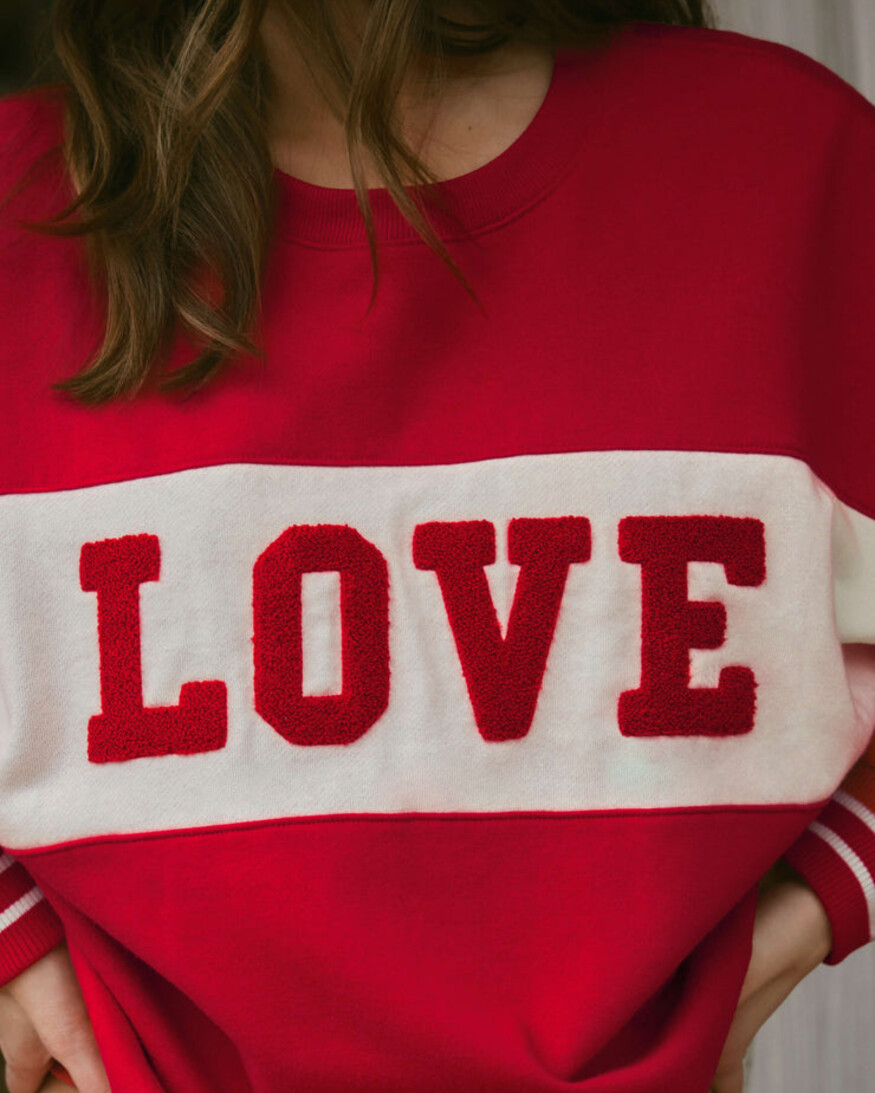 Z-Supply Oversized Love Sweatshirt