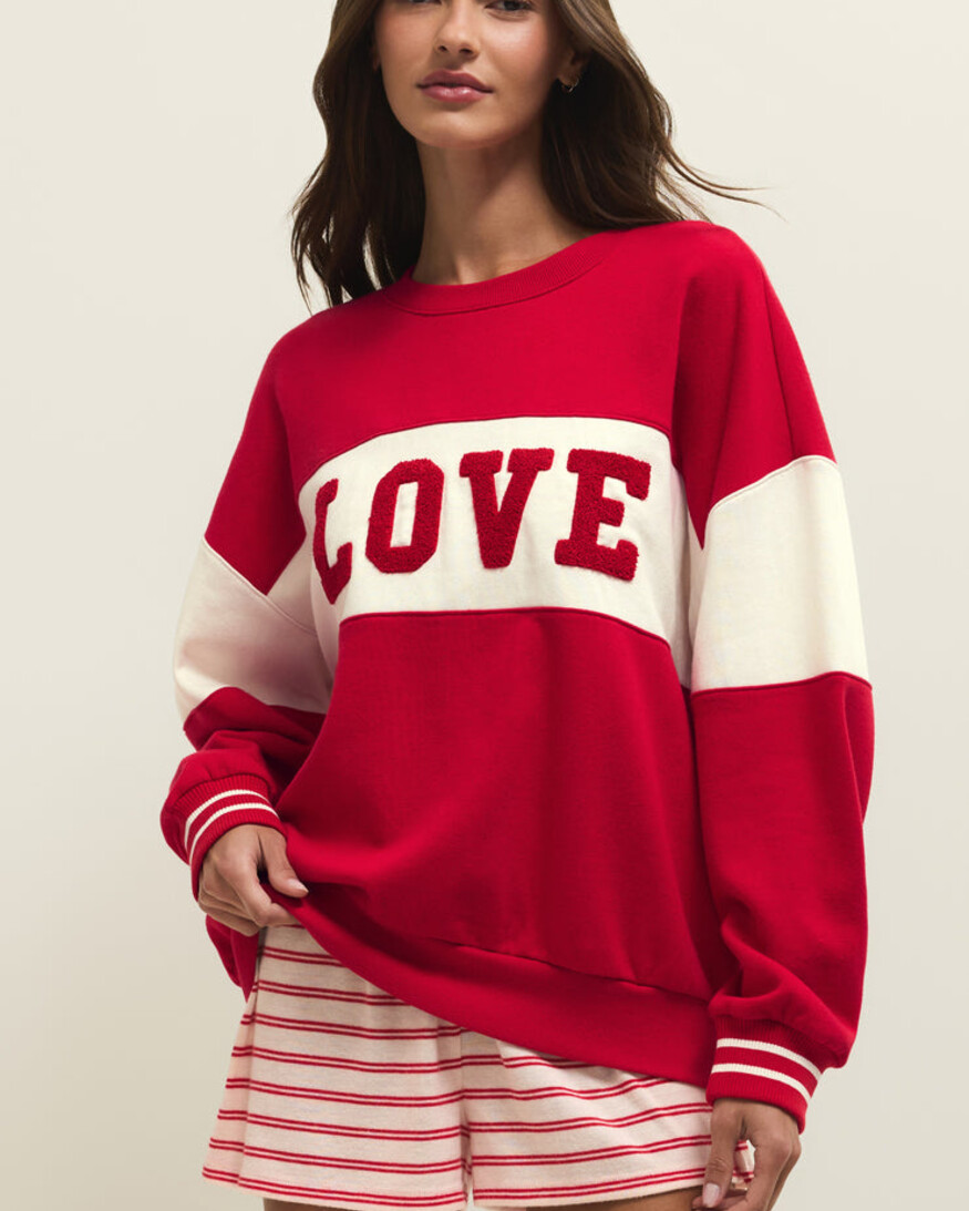 Z-Supply Oversized Love Sweatshirt