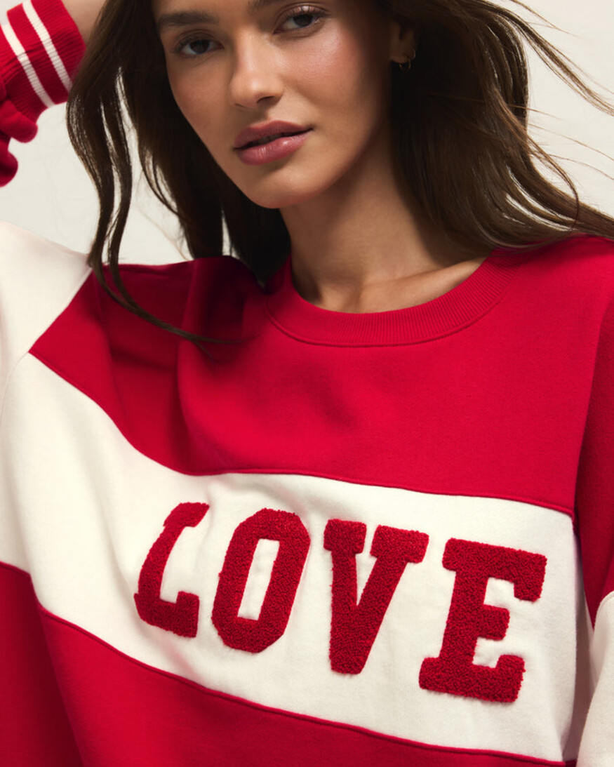 Z-Supply Oversized Love Sweatshirt