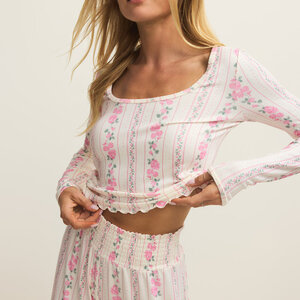 Z-Supply Marseille Boudoir LS Top