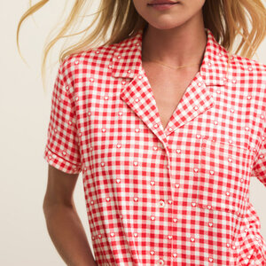 Z-Supply Gingham PJ Top