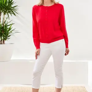 Tribal Laila Pointelle Cardi