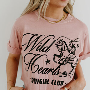 Wild Heart Crop Tee