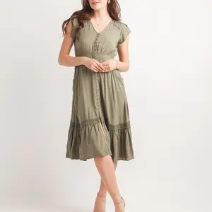 Papillon Samantha Solid Midi