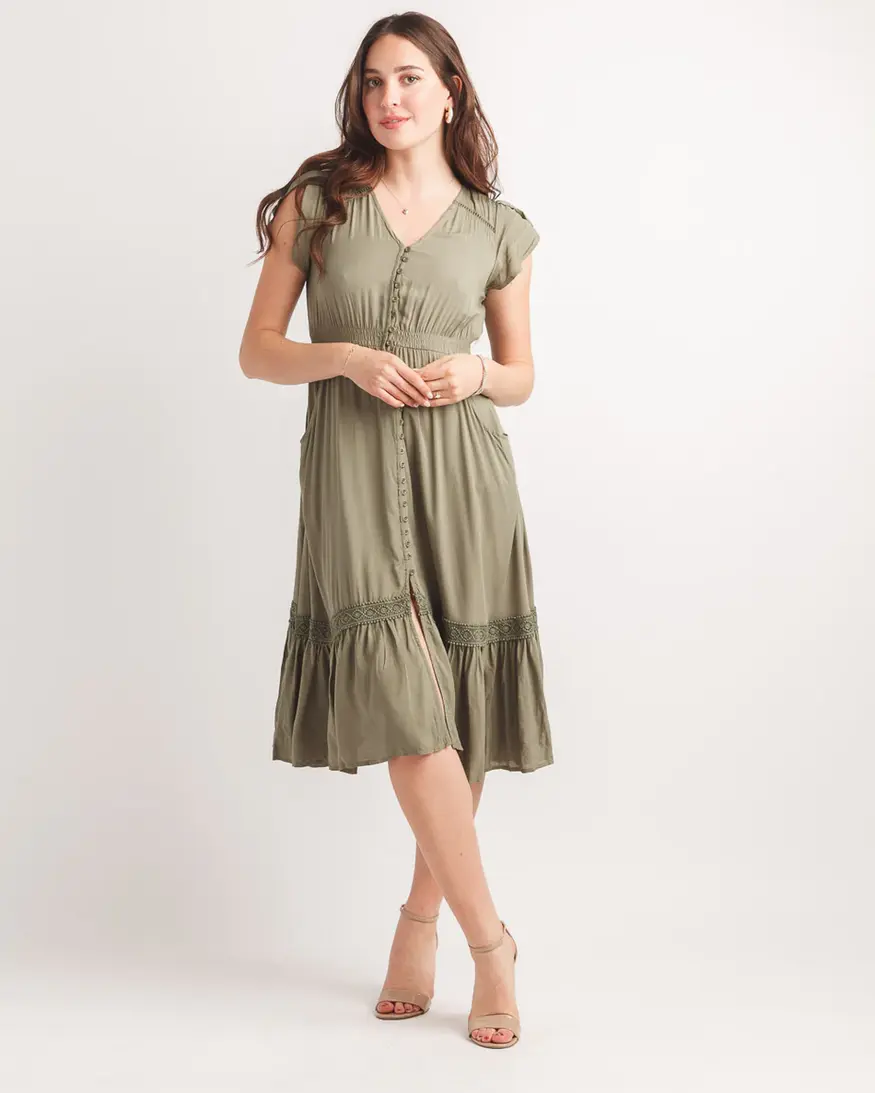 Papillon Samantha Solid Midi