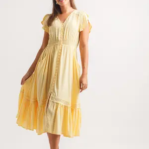 Papillon Samantha Solid Midi