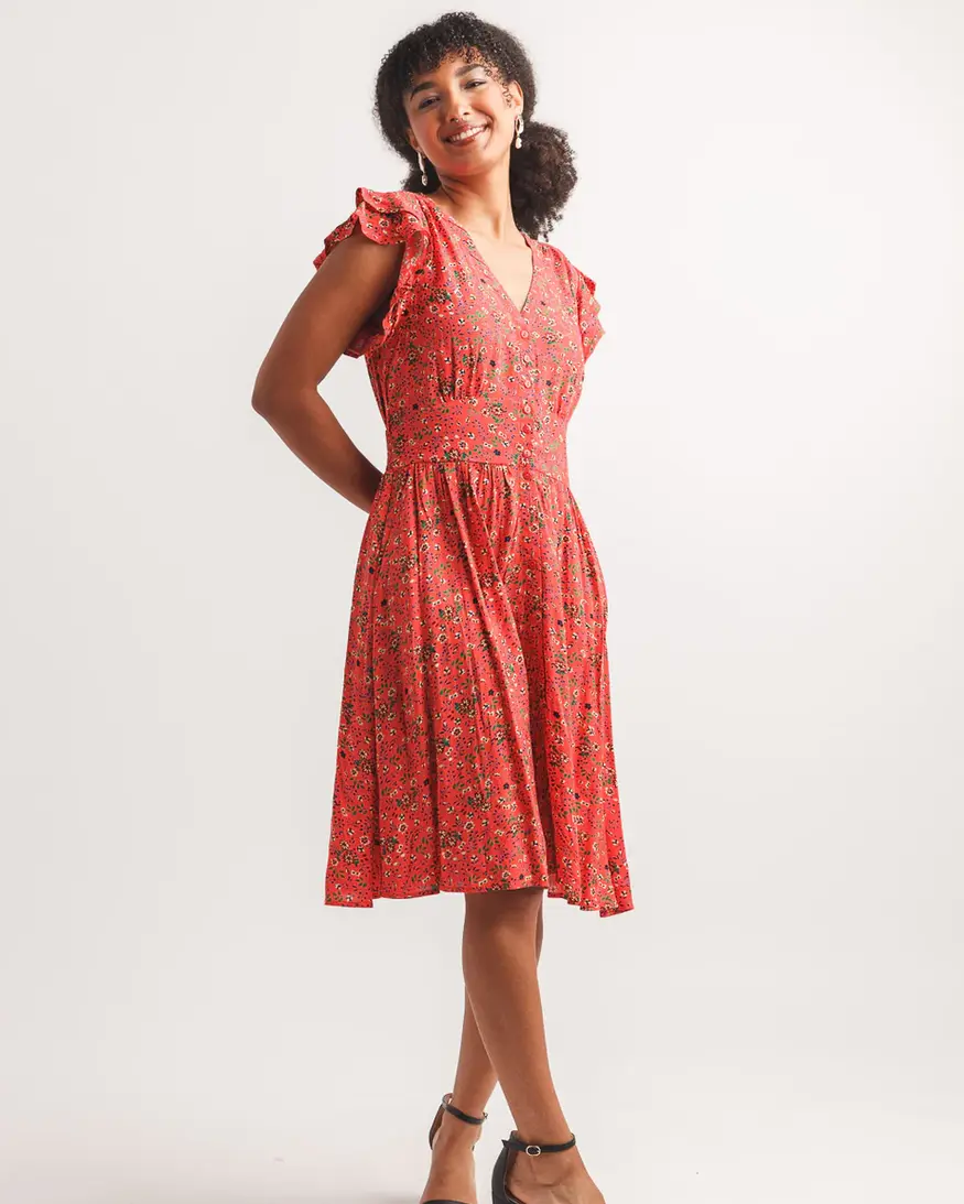 Papillon Sabrina Button Front Mini